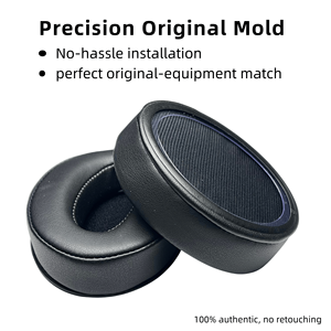 Coussinets d'oreille de remplacement pour casque Sennheiser <span class=keywords><strong>HD</strong></span> 4.50BT/ 4.50BTNC/4.50SE/4.40BT/ 4.30G/4.20S/458BT/450/ 450BT/<span class=keywords><strong>400S</strong></span>/350BT - Product Image 4