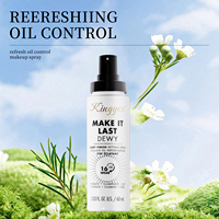 KINGYES Make It Dewy Setting Spray 3 en 1 : Spray fixateur de maquillage, base de maquillage et spray hydratant