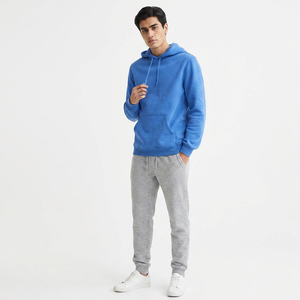 Sudadera con Capucha para Hombre, Informal, de Moda, para Invierno, Cálida, de Forro Polar Grueso, 100% Algodón, Manga Larga, con Capucha, Impresión de Logotipo Personalizado - Product Image 1