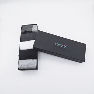 Kaus kaki atletik pria, kaus kaki atletik modis menyerap keringat tembus udara serat Musim Semi - Product Image 3