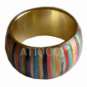 Latest & Cute Style Metal Bracelet Modern Multicolor Iron Brass Bangle Stylish Fashion Iron Bracelet Best Selling Bangle