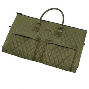 Sac de voyage convertible pour femme, sac de week-end pliable 2 en 1, sac de transport pour vêtements, valise suspendue, bagage de voyage, fabriqué en usine BSCI - Product Image 2