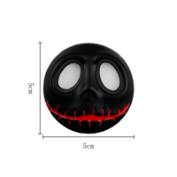 Badges en métal personnalisés de haute qualité, décalcomanies, crânes d'Halloween, logos circulaires, autocollants de voiture, accessoires décoratifs de moto