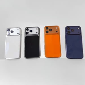 <span class=keywords><strong>Coque</strong></span> transparente colorée en acrylique rigide pour chargement magnétique sans fil pour <span class=keywords><strong>iPhone</strong></span> 17 Pro Max Mini XS XR - Product Image 3