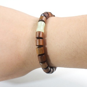 Pulsera de cuentas de palisandro negro de 8 mm, nueva joyería de estilo chino para uso diario - Product Image 2
