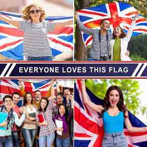 Digital Printed England <b>Flag</b> for UK Cross-Border Cross-Border Banners - Product Image 4