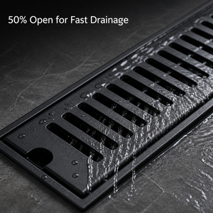 Drain de sol linéaire HL en acier inoxydable anti-odeur, drain de <span class=keywords><strong>douche</strong></span> long de 20 cm à 100 cm avec grille filtrante pour cheveux pour salle de bain - Product Image 3