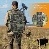Sac à dos tactique imperméable à fermeture éclair, motif camouflage jungle, pour activités de plein air, chasse, entraînement sur le terrain de combat CS – Fournisseur direct usine