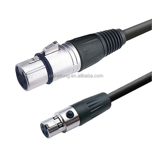 Mini Xlr to Xlr Snake Microphone Cable Nickel Plated Xlr Connector 3 Pin Free Oxygen High Quality Microphone Guitar Audio Cable