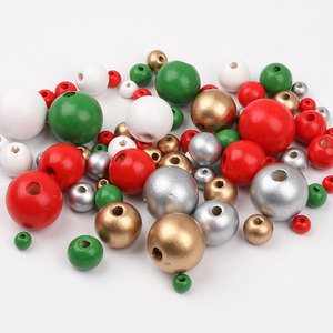 Juego de cuentas de madera Crystal Tec, línea de pesca de 6 m, colores mezclados, forma redonda para hacer joyas - Product Image 4