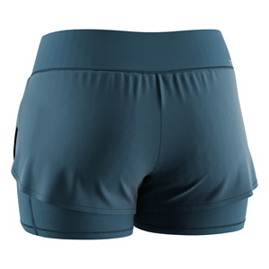 Quick Dry Women's Running Shorts Inner Adjustable <b>Drawstring</b> and Reflective Logo for Night Outdoor Sports - Product Image 2