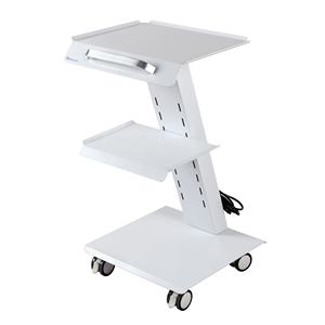 סלון יופי עגלת עגלת ספא ריהוט מספרה נייד מתגלגל גלגל רפואי אחסון עגלת עגלת יופי - Product Image 1