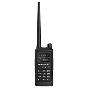 Baofeng UV-17H GPS UV Dual Band Encrypted Flashlight FM Radio Wireless Long Range Transmitter Professional Black Walkie Talkie