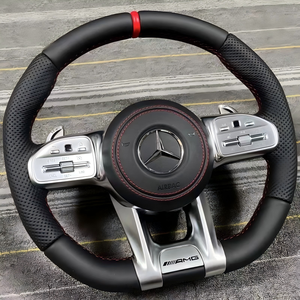 <span class=keywords><strong>Volant</strong></span> <span class=keywords><strong>de</strong></span> <span class=keywords><strong>voiture</strong></span> sport en cuir noir pour <span class=keywords><strong>Mercedes</strong></span>-Benz Classe S CLS GLE/GLC/GLS – Amélioration et rafraîchissement (retrofit) - Product Image 3