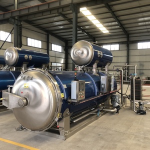 <span class=keywords><strong>Autoclave</strong></span> automatique à pulvérisation d'eau chaude Tastech Swing <span class=keywords><strong>pour</strong></span> sachets de soupe en aluminium avec haute sécurité - Product Image 3