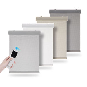 <span class=keywords><strong>Tende</strong></span> a Rullo Manuali Personalizzate in Poliestere a Doppio Strato Oscuranti Senza Corda con Sistema di Controllo a Molla per Finestre - Product Image 5