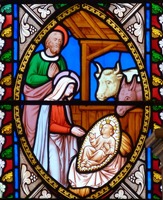 Panel de Vidrio Artístico Laminado con Figura Retrato, Vidrieras Personalizadas para Iglesia, Decoración de Lujo para Dormitorio, Sala de Estar, Vestíbulo