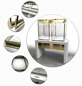 Présentoir de parfum moderne Armoire en verre à parfum sur mesure Présentoir de maquillage - Product Image 5