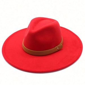 Sombreros Fedora Unisex al por Mayor, 100% Lana, Ala Ancha de 9.5cm, Estilo Vintage con Flor y Lazo, para Pesca y Fiestas, Alta Calidad a Bajo Precio - Product Image 6
