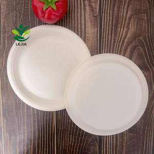 Plato de comida desechable de 8 pulgadas, plato de embalaje de almidón de maíz biodegradable, vajilla para fiesta de año nuevo - Product Image 5