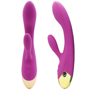 Tragbare 10 Geschwindigkeiten Realistische <span class=keywords><strong>Dildo</strong></span> G-Punkt Klitoris Kaninchen Vibrator Masturbation Stimulation Adult Toys - Product Image 2