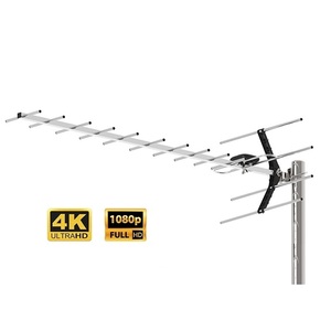 Factory Hdtv Yagi Antena Tv Digital Aluminum Foldable Long <b>Range</b> Aerial High Gain Receiving hd Outdoor Tv Antenna - Product Image 1