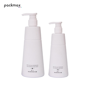 350ml 500ml PET Tapered <b>Pump</b> <b>Bottle</b> for Men Body Wash Lotion - Male Shower Gel Cosmetic Container Wholesale - Product Image 1