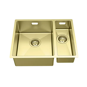 Évier de cuisine domestique en acier inoxydable, sur mesure, à grande cuve, à débosselage profond, résistant à la corrosion, stable, de style européen - Product Image 5
