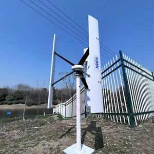 Éolienne à axe vertical 20 kW 10 kW 15 kW à faible vitesse de démarrage, 24 V 48 V 96 V 220 V, énergie éolienne pour la maison - Product Image 3