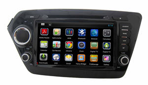 Lecteur multimédia de voiture 8 "Android 14 pour <span class=keywords><strong>Kia</strong></span> K2 <span class=keywords><strong>Rio</strong></span> 3 2010 2012 <span class=keywords><strong>2013</strong></span> 2014 2016 <span class=keywords><strong>Autoradio</strong></span> GPS Navigation WiFi - Product Image 3