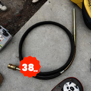 Vibrateur de béton industriel direct d'usine de 38mm avec composants externes de roulement de noyau de moteur pour le compactage structurel - Product Image 1