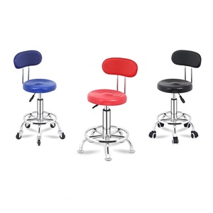 Tabouret de laboratoire professionnel avec dossier, chaises de bureau, chaises dentaires pour dentiste/barbier/laboratoire - Product Image 5