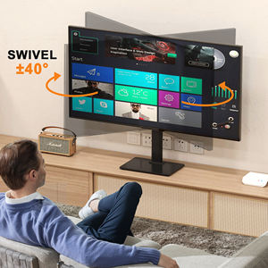 <span class=keywords><strong>TS205</strong></span> 17 "-43" 40kg Ajuste de altura económico Soporte de mesa de TV Base de soporte de montaje de televisión de escritorio universal - Product Image 3