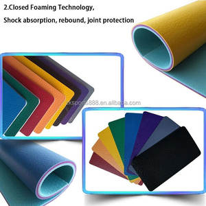 Haute qualité basket-ball Badminton court tapis de sol de gymnastique 6mm 8mm luxe vinyle <span class=keywords><strong>anti</strong></span>-dérapant haut rebond Grain de bois Pvc sol sportif - Product Image 6