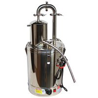 Petit Alcool en acier inoxydable 40L pour vin blanc, vin rouge, vin de riz Fermentation et distillation en un seul équipement