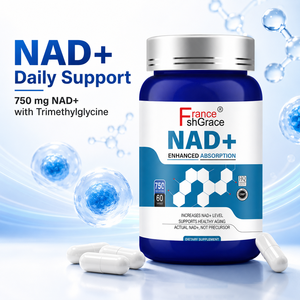 อาหารเสริม NAD แบบปรับแต่งได้ Shecome 120 แคปซูล บำรุงการทำงานของสมอง สำหรับผู้ใหญ่ อาหารเสริมเพื่อสุขภาพ แคปซูล NAD+ - Product Image 4