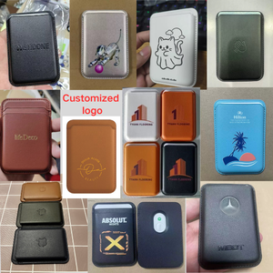 เคสหนังแท้คุณภาพดีที่สุด พร้อมโลโก้<span class=keywords><strong>แบ</strong></span>รนด์<span class=keywords><strong>แบ</strong></span>บกำหนดเอง  กระเป๋าแม่เหล็กสำหรับ <span class=keywords><strong>iPhone</strong></span> 17 16 15 14 13 <span class=keywords><strong>12</strong></span> Pro Max - Product Image 6