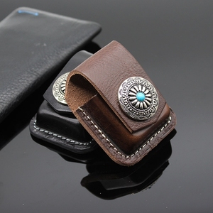 Basit deri çakmak kapağı taşınabilir ve dayanıklı - Product Image 1