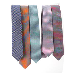 Cravatta Aziendale Versatile in Seta Intrecciata da 8CM, 148CM, Personalizzazione Su Misura Disponibile - Product Image 3