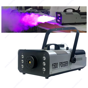 <span class=keywords><strong>Machine</strong></span> à fumée LED 1000W/1500W super économique avec télécommande pour discothèque, mariage, fête, scène, RGB 900W-1800W 110-220V - Product Image 1