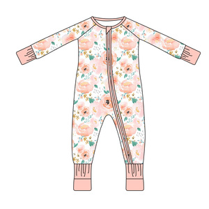 Tutina in Bambù per Neonati, Pigiama Convertibile a Maniche Lunghe con Doppia Cerniera per Bambini e Bambine - Product Image 2