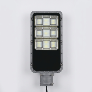 ไฟถนนโซลาร์เซลล์ LED 300W IP65 5000K แสงเดย์ไลท์ พร้อมเซ็นเซอร์ตรวจจับความเคลื่อนไหว ตัวเรือนพลาสติก ได้รับมาตรฐาน CE มุมลำแสง 120 องศา แสงสว่างแบบเนสท์ - Product Image 1