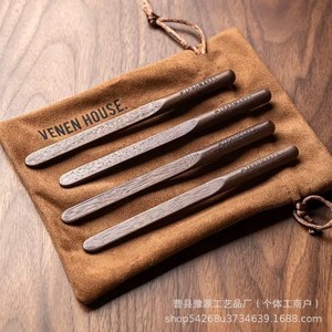 Wooden <b>Coffee</b> Stirrer Long Handle Flat Shape Solid Wood <b>Spoon</b> For <b>Coffee</b> Tea Tools - Product Image 3