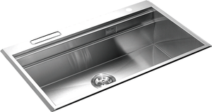 Évier de cuisine encastré à cuve unique en acier inoxydable 304 — Insonorisant, directement de l'usine OEM - Product Image 3