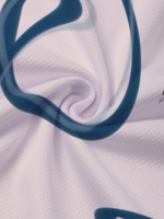Chemises pour hommes en tissu tricoté décontracté, imprimé numérique, 100% polyester, anti-boulochage