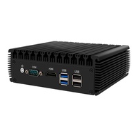 Mini Router Sin Ventilador de 2.5G, 6 Inte1 I225 J4125 Quad Core, 2*DDR4, OPNsense, PfSense, Firewall, Mini PC Barebone