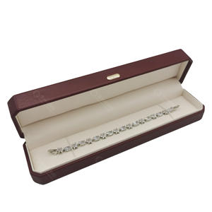 Caja de Joyería de Lujo con Logotipo Personalizado, Caja de Terciopelo para Anillos, para Tiendas de Joyería, Stock de Fábrica - Product Image 3