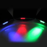 Gorra de béisbol con luces LED de colores para correr al aire libre, gorras de vaquero de nuevo diseño personalizadas al por mayor