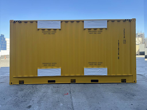 Nuevo Contenedor de Envío de Acero y Aluminio con Apertura Lateral 20HC para Almacenamiento de Productos Químicos Peligrosos con Piso Reforzado y Certificación CSC - Product Image 3
