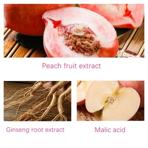 Gommage corporel et visage BIOAQUA en gros avec logo personnalisé, blanchissant et exfoliant à la pêche - Product Image 4